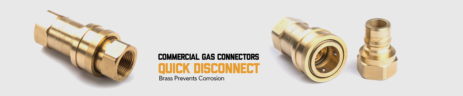 Commercial Gas Connectors: Quick Disconnect Coupling