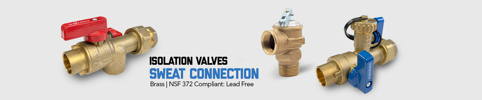 Isolation Valves: Sweat Connection