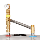 Water Heater Thermostatic Mixing Valve with Braided Connector-1