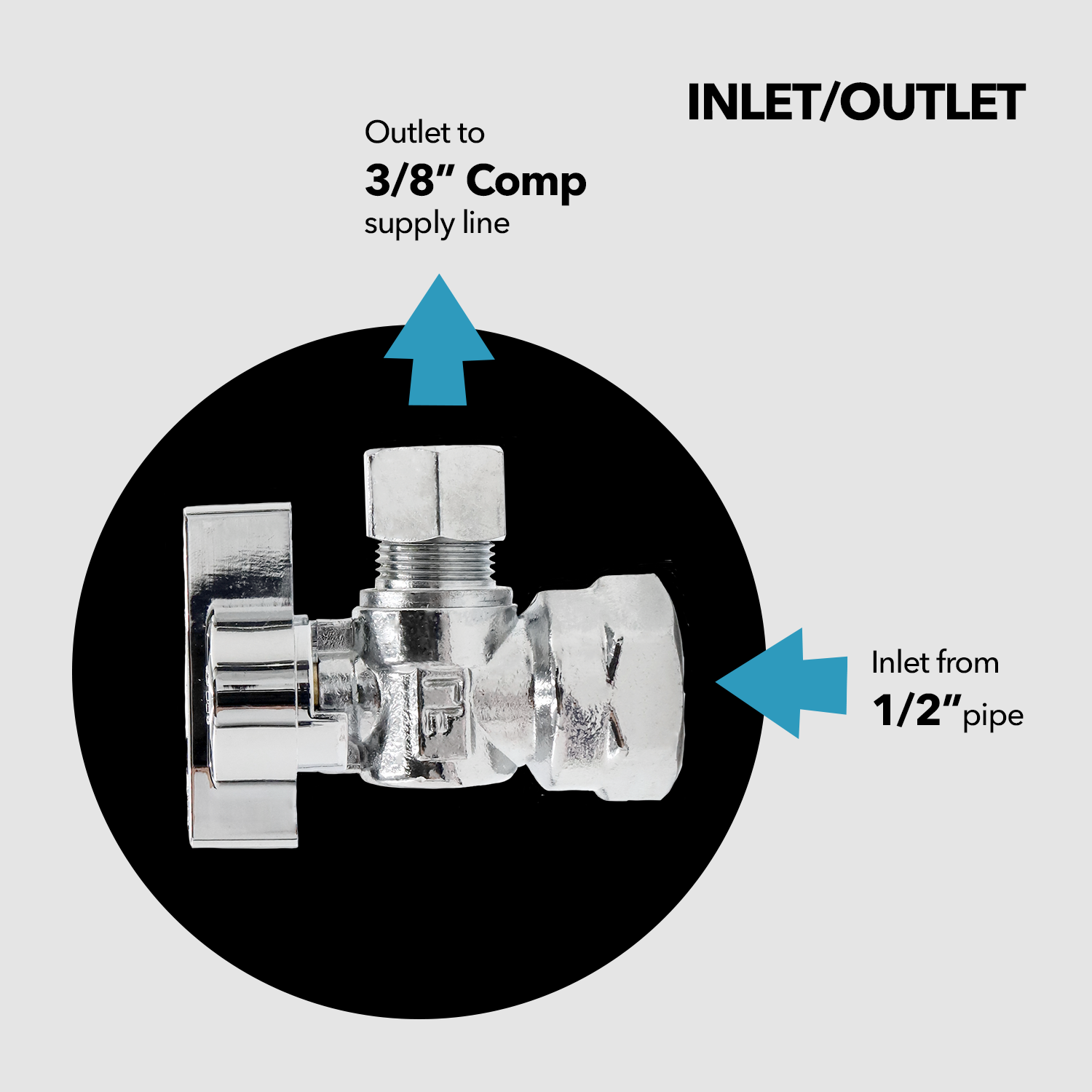 FIP Supply Stop Valve (6 Pack)