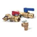 3/4" Press Connection Isolation Valve Kit with Pressure Relief Valve-1