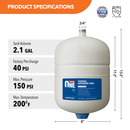 Thermal Expansion Tank 2.1 Gal.-2