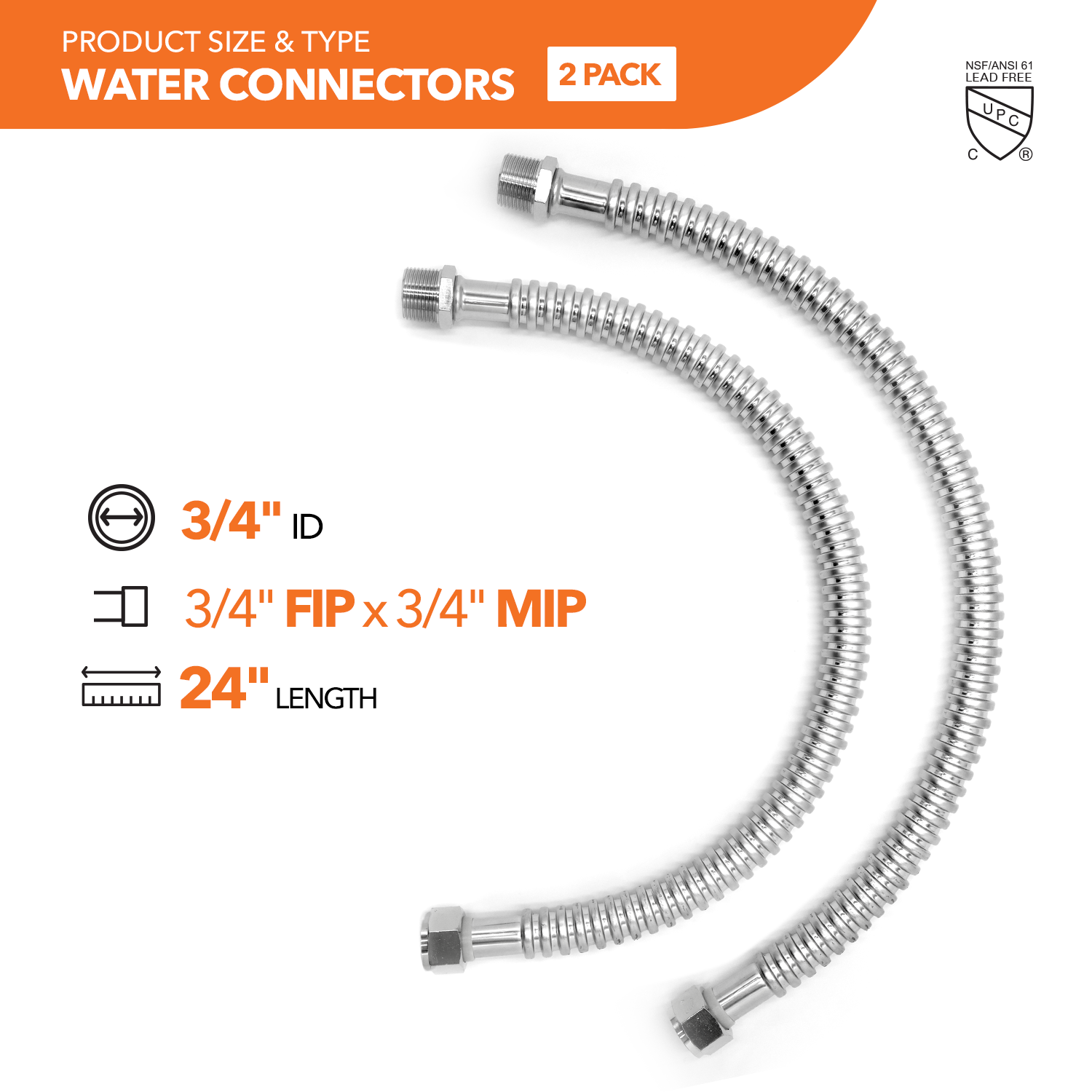 Tankless Water Heater Connection Kit2- Isolation Valves Kit + Water Heater Connectors (2) + Gas Connector + Pressure Relief Valve