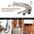 3/4" FIP x 3/4" FIP Water Heater Connector-5