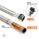 3/4" FIP x 3/4" Sweat Water Heater Connector-3